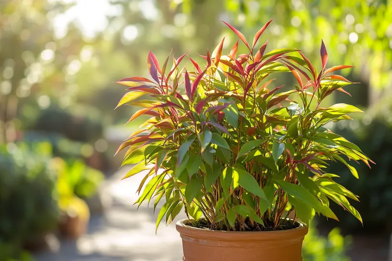 nandina domestica, cuidados y características de esta planta ornamental